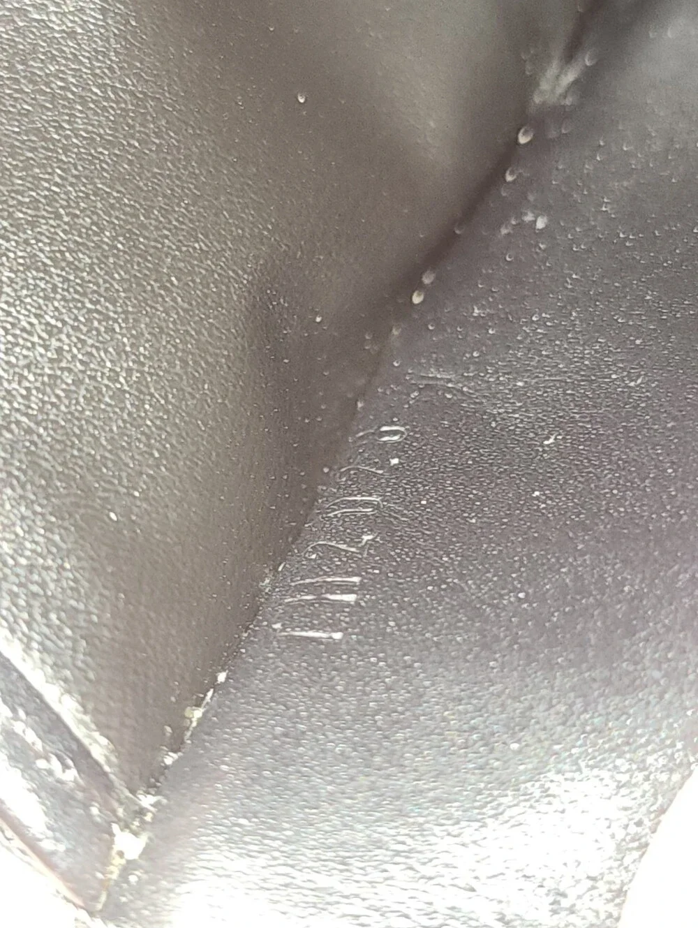 Authentic Louis Vuitton Suhali Le Favori Wallet In Black With Dust Bag